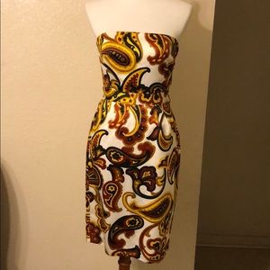 Banana Republic Midi Strapless Dress